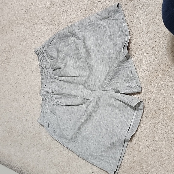 Vigorics Exercise Shorts & Hoodie Set, Women's Small, Gray. Shirred/gathere arms - Picture 3 of 11